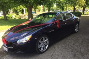 Maserati 4 porte noleggio con conducente per matrimoni