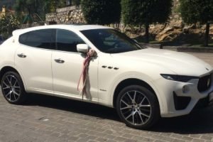 Maserati Levante noleggio con conducente per matrimoni